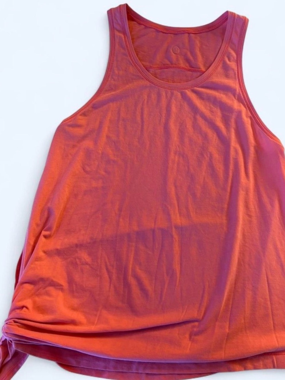 Lululemon Racerback Tank Coral SZ Large